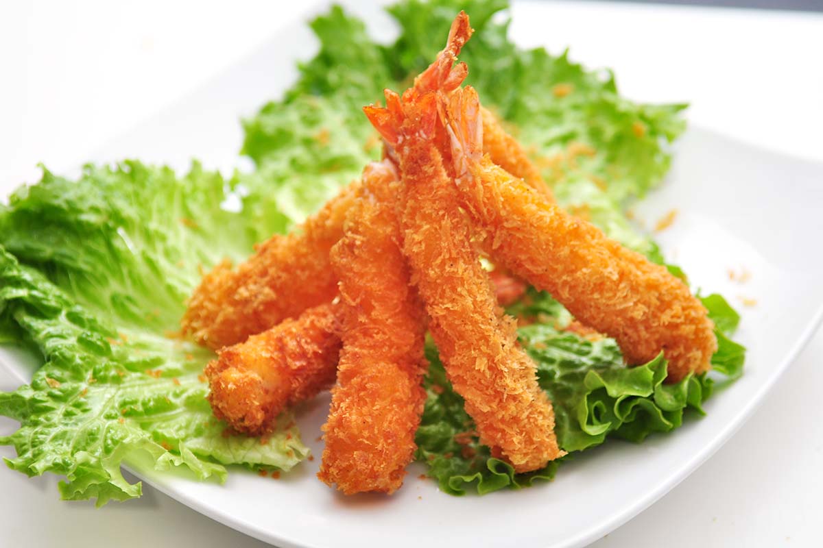 H6B.Tempura crevette 6 pièces