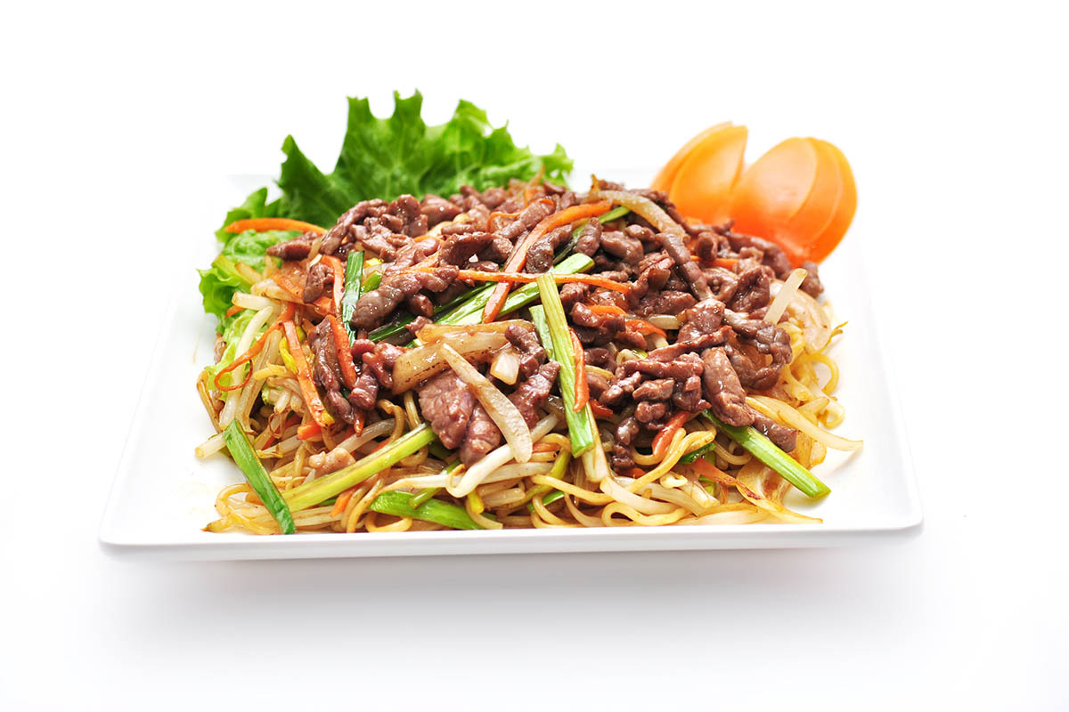 H12C2.Menu Nouille sauté boeuf