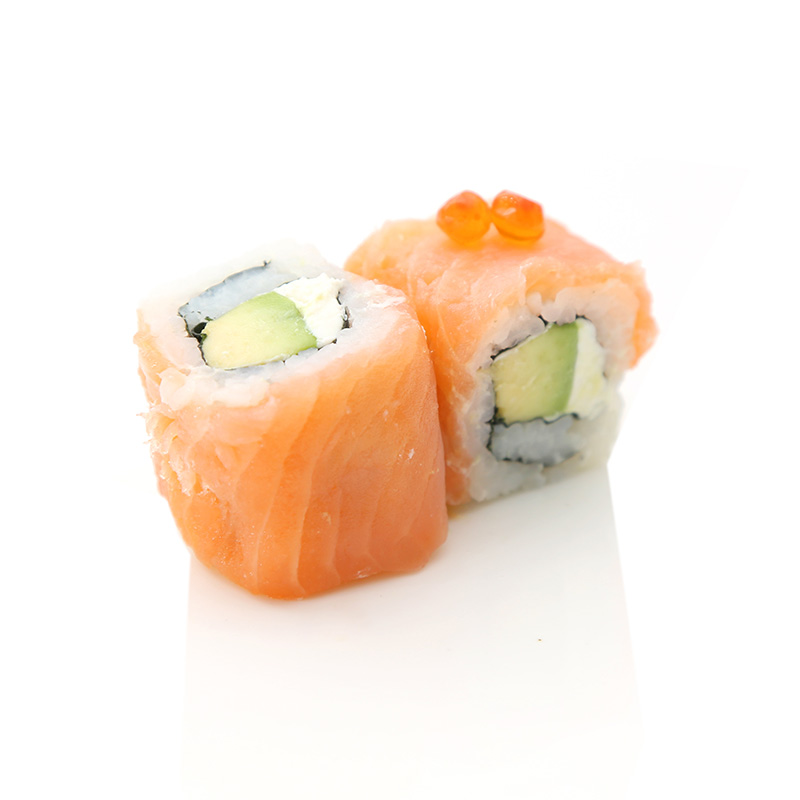 MO3.Roll saumon fumé ikura