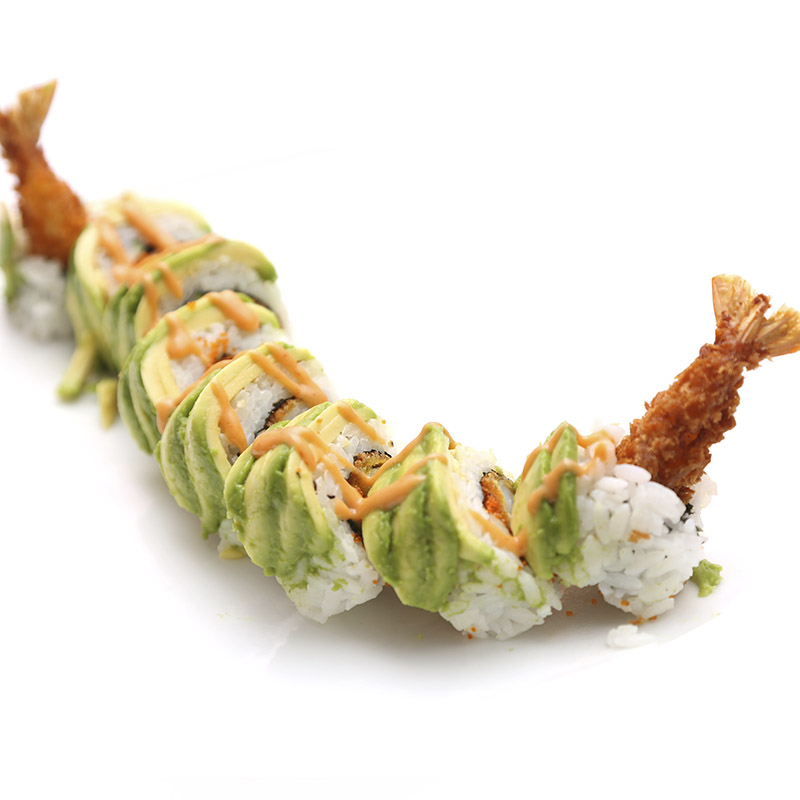 314H.Avocat tempura crevette mayo