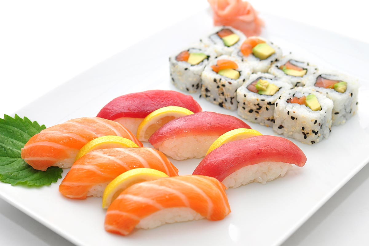 MU7.6 sushi assortiment 8 california saumon avocat